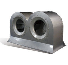 280mm Galvanized Impeller Centrifugal Fan With Single Phase 6 Pole External Rotor Motor